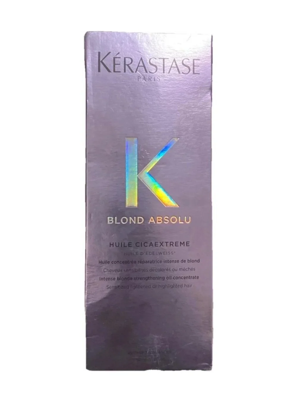 Kérastase Blond Absolu Huile Cicaextreme Hair Oil 100ml New Full Size